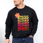 Flower Spring Design - Spring Unisex Crewneck T-Shirt Sweatshirt Hoodie