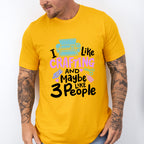 Maybe Like 3 People - Crafting Unisex Crewneck T-Shirt Sweatshirt Hoodie