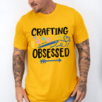 Crafting Obsessed - Crafting Unisex Crewneck T-Shirt Sweatshirt Hoodie