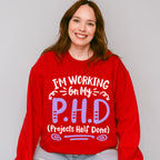 Projects Half Done - Crafting Unisex Crewneck T-Shirt Sweatshirt Hoodie