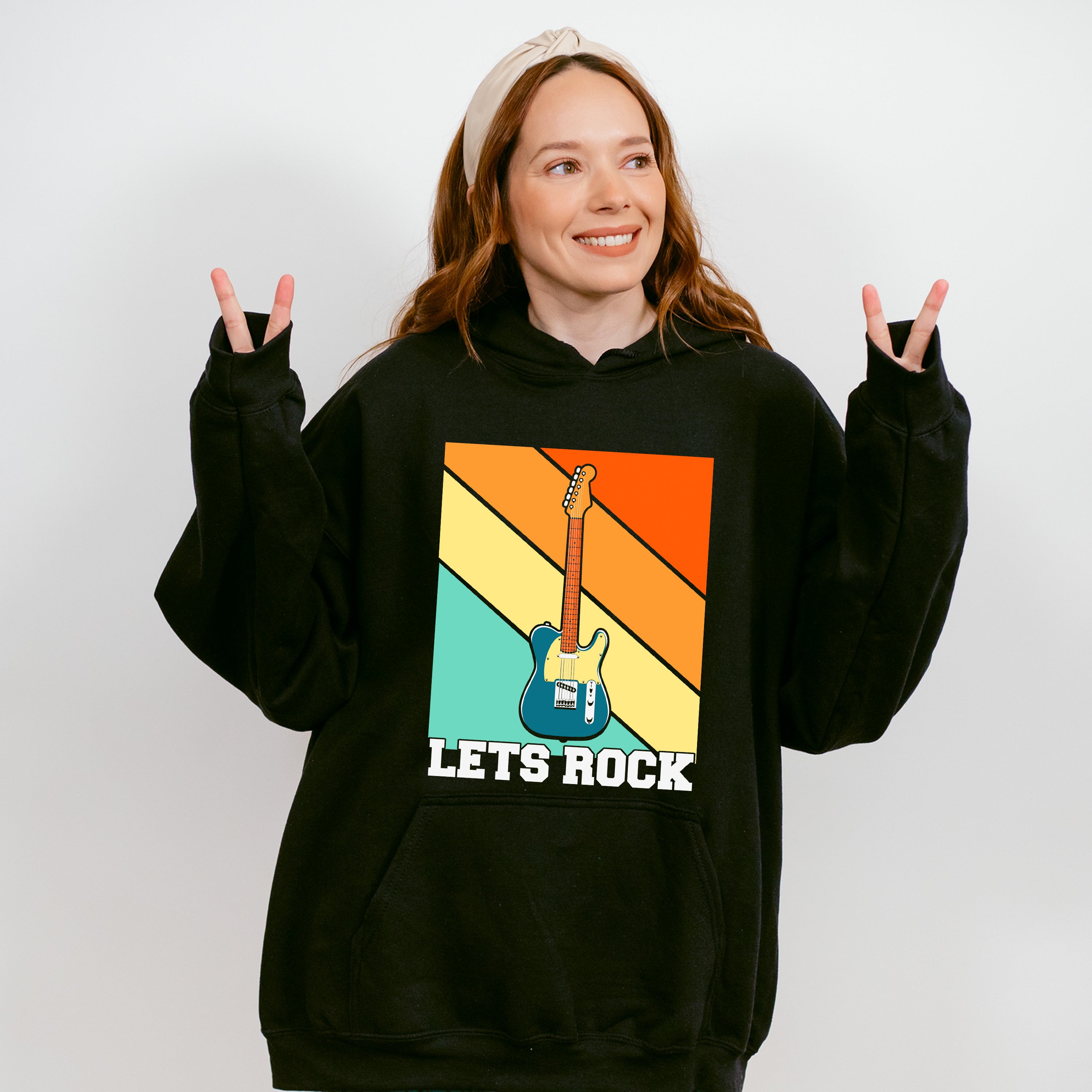 Let's Rock - Singing Unisex Crewneck T-Shirt Sweatshirt Hoodie
