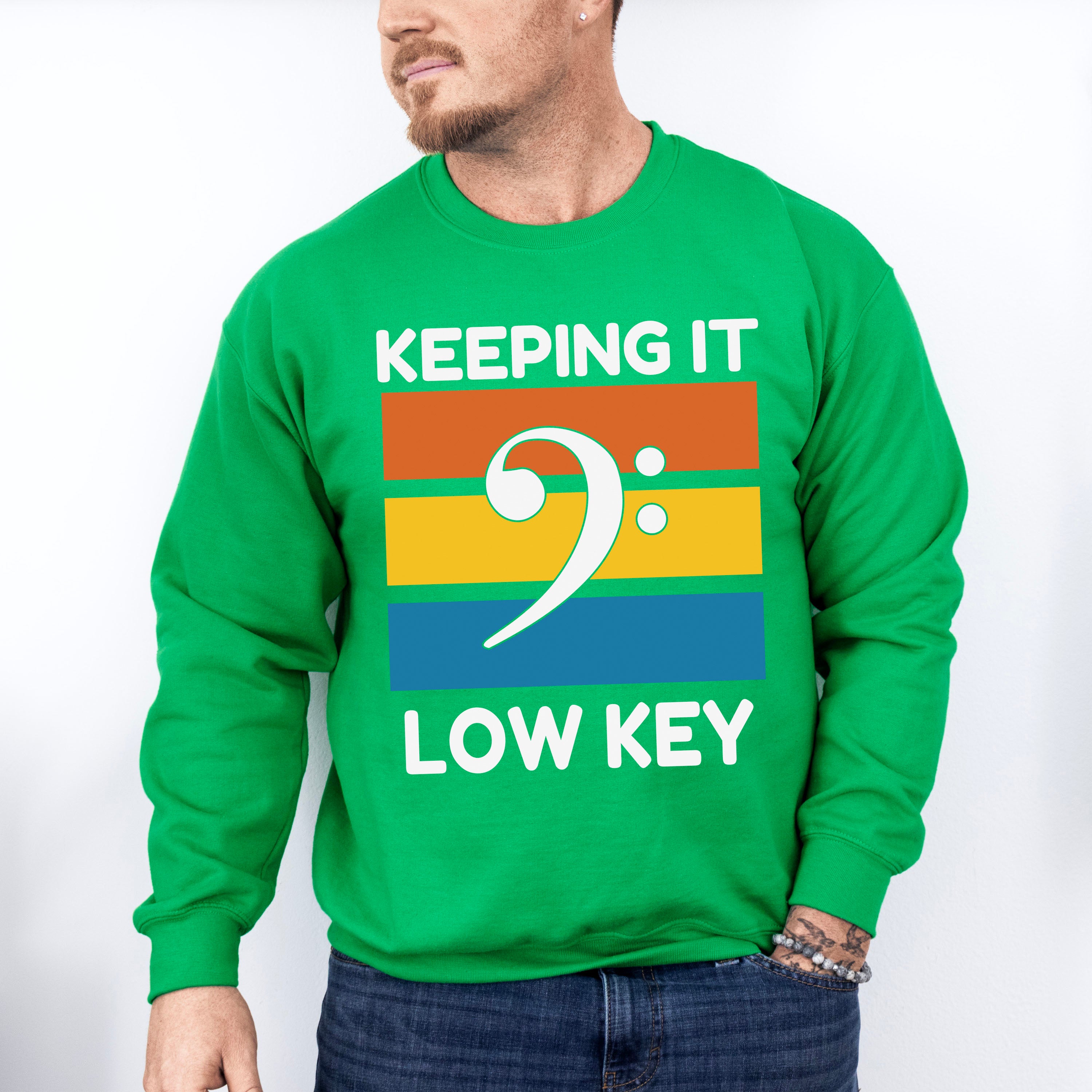 Keeping It Low Key - Singing Unisex Crewneck T-Shirt Sweatshirt Hoodie