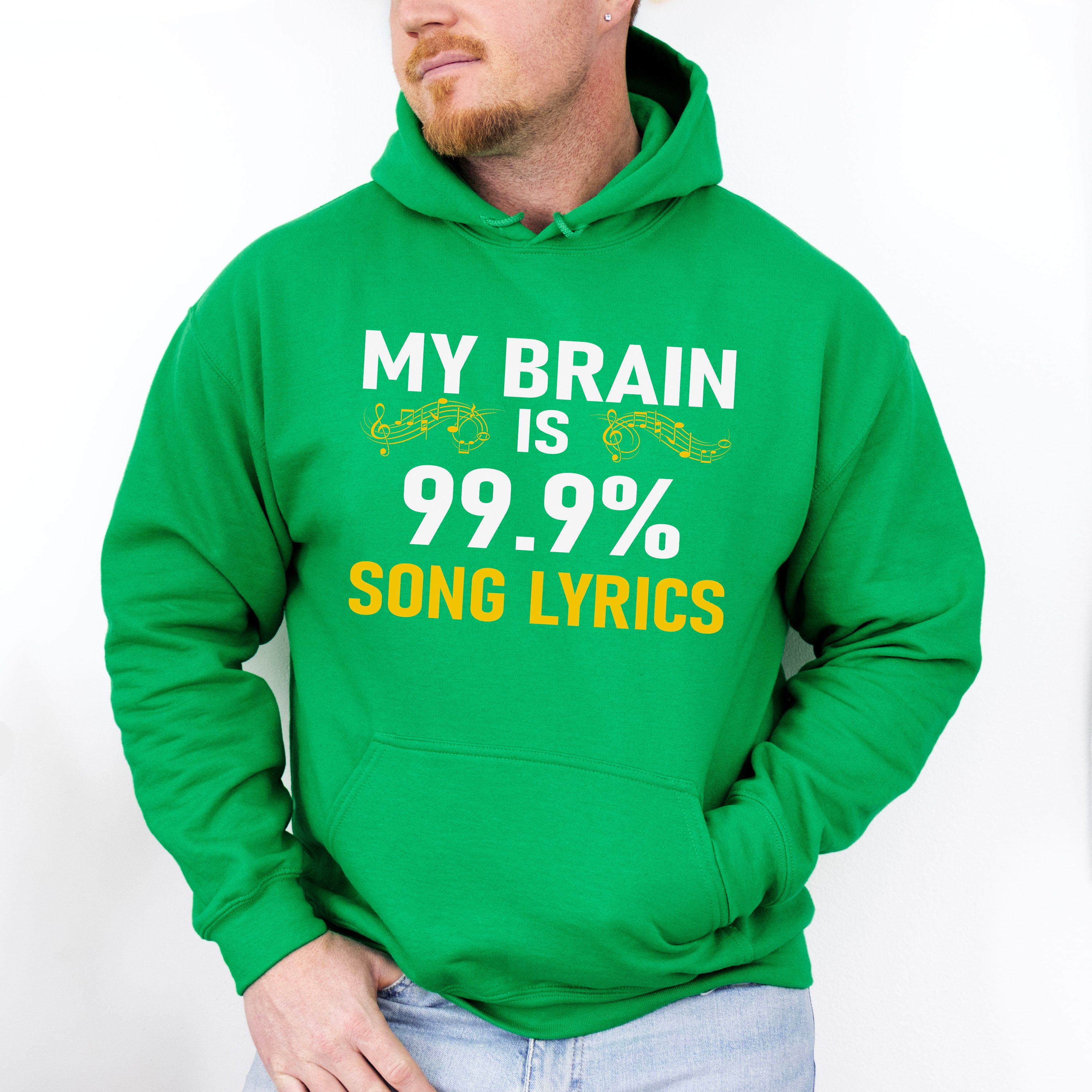 My Brain Is Song Lyrics - Singing Unisex Crewneck T-Shirt Sweatshirt Hoodie