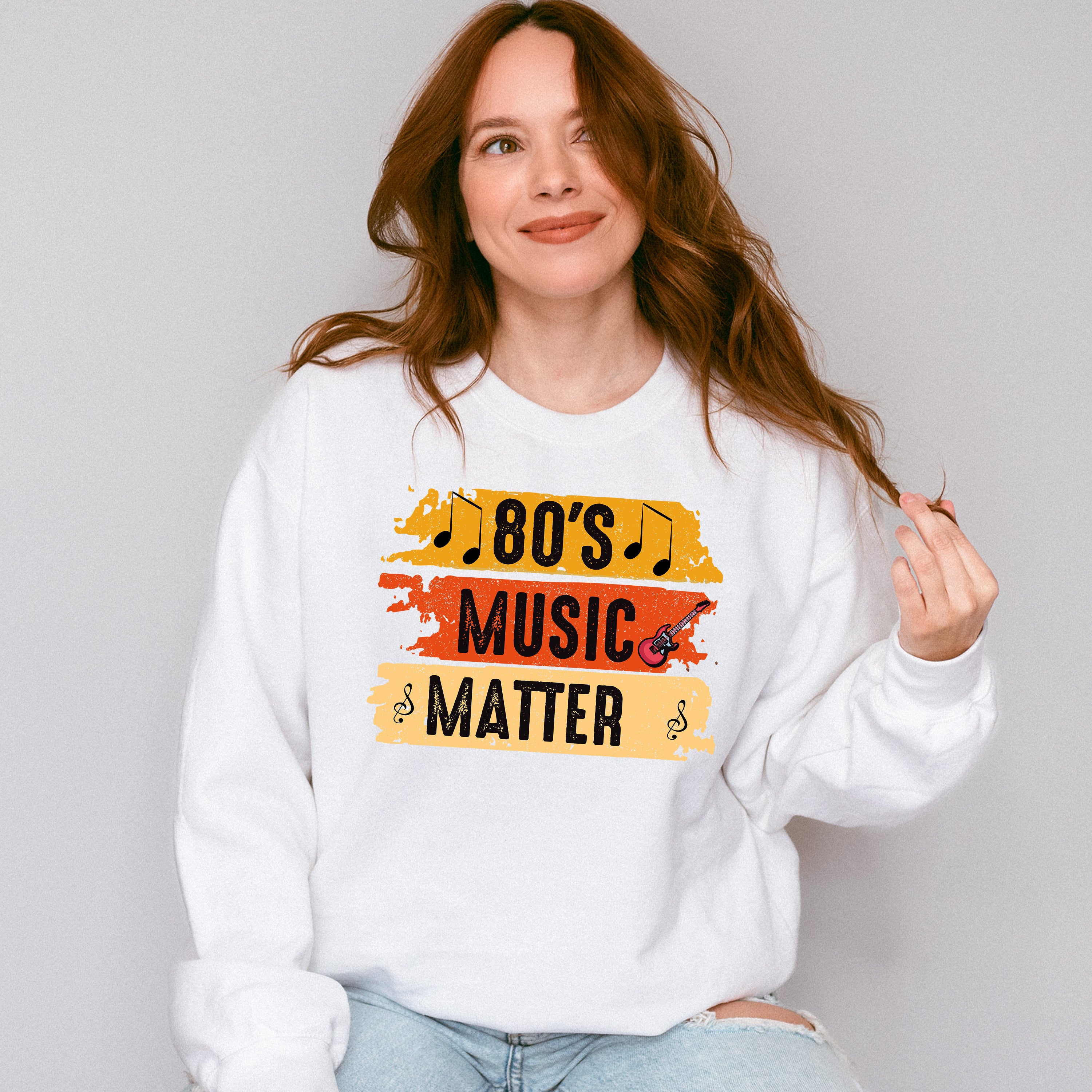 80's Music Matter - Singing Unisex Crewneck T-Shirt Sweatshirt Hoodie