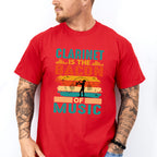 Clarinet Bacon Of Music - Singing Unisex Crewneck T-Shirt Sweatshirt Hoodie