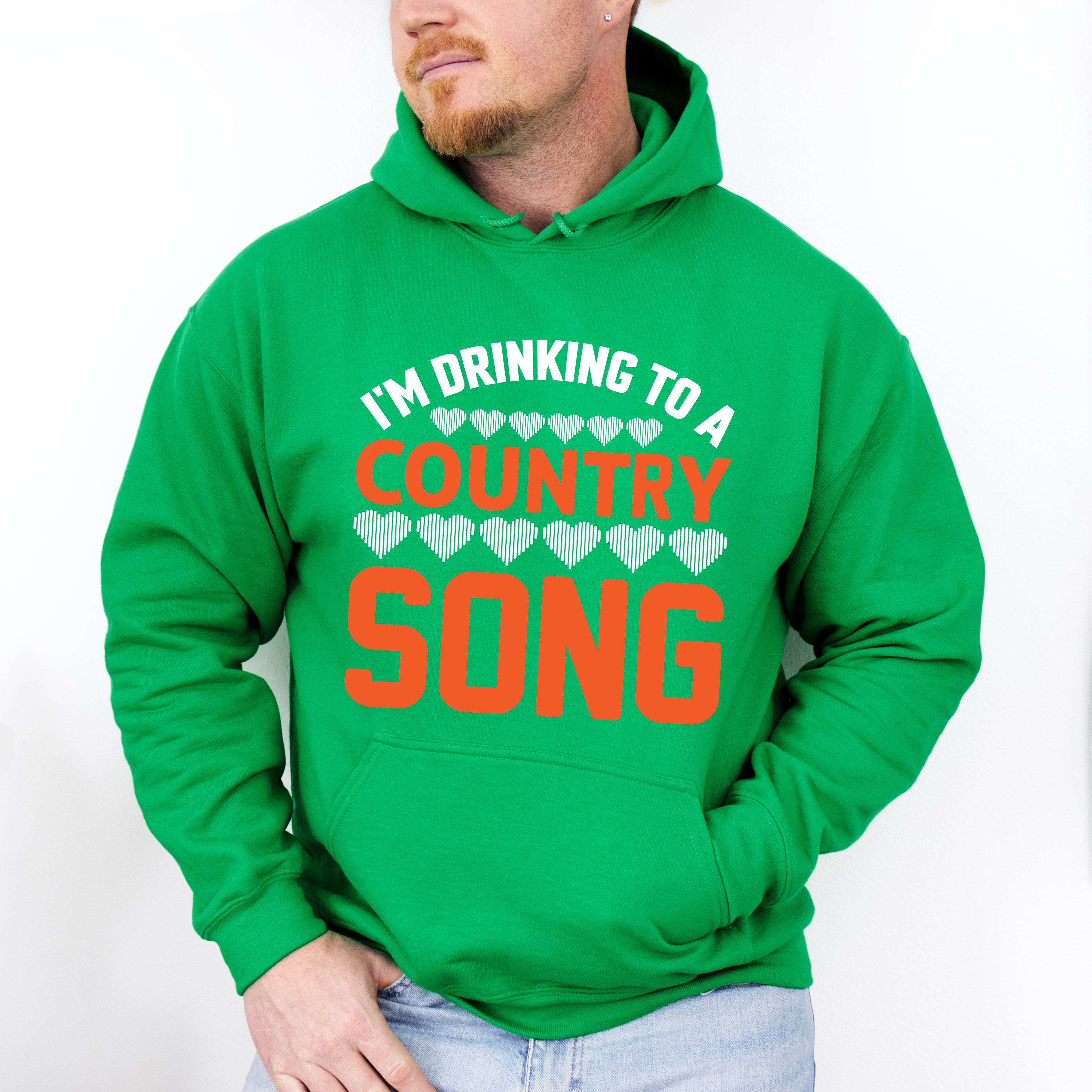 Drinking To A Country Song - Singing Unisex Crewneck T-Shirt Sweatshirt Hoodie