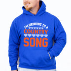 Drinking To A Country Song - Singing Unisex Crewneck T-Shirt Sweatshirt Hoodie