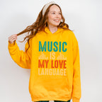 Love Language - Singing Unisex Crewneck T-Shirt Sweatshirt Hoodie