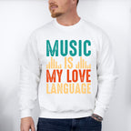 Love Language - Singing Unisex Crewneck T-Shirt Sweatshirt Hoodie