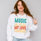 Love Language - Singing Unisex Crewneck T-Shirt Sweatshirt Hoodie