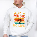 No Music No Life - Singing Unisex Crewneck T-Shirt Sweatshirt Hoodie