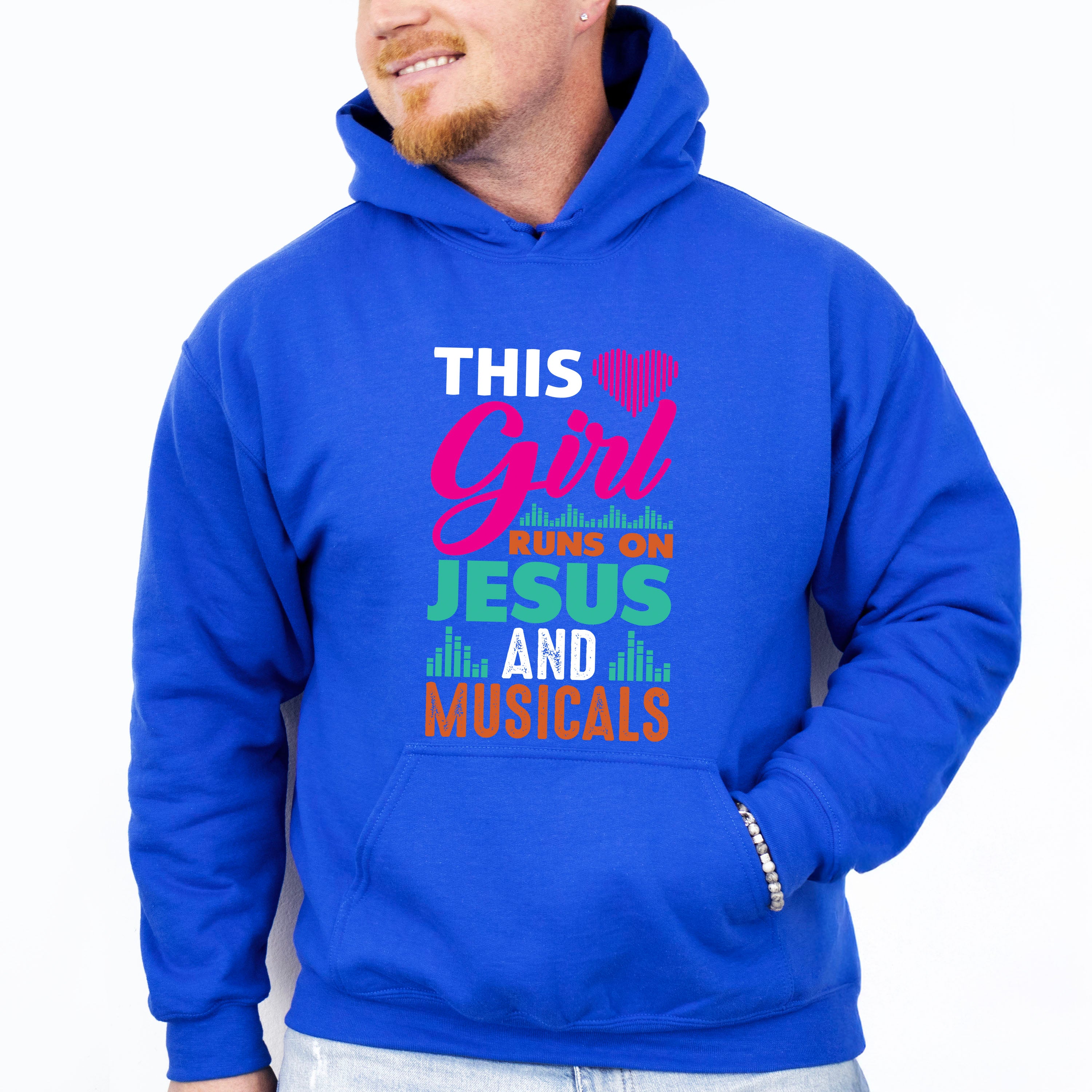 Jesus And Musicals - Singing Unisex Crewneck T-Shirt Sweatshirt Hoodie