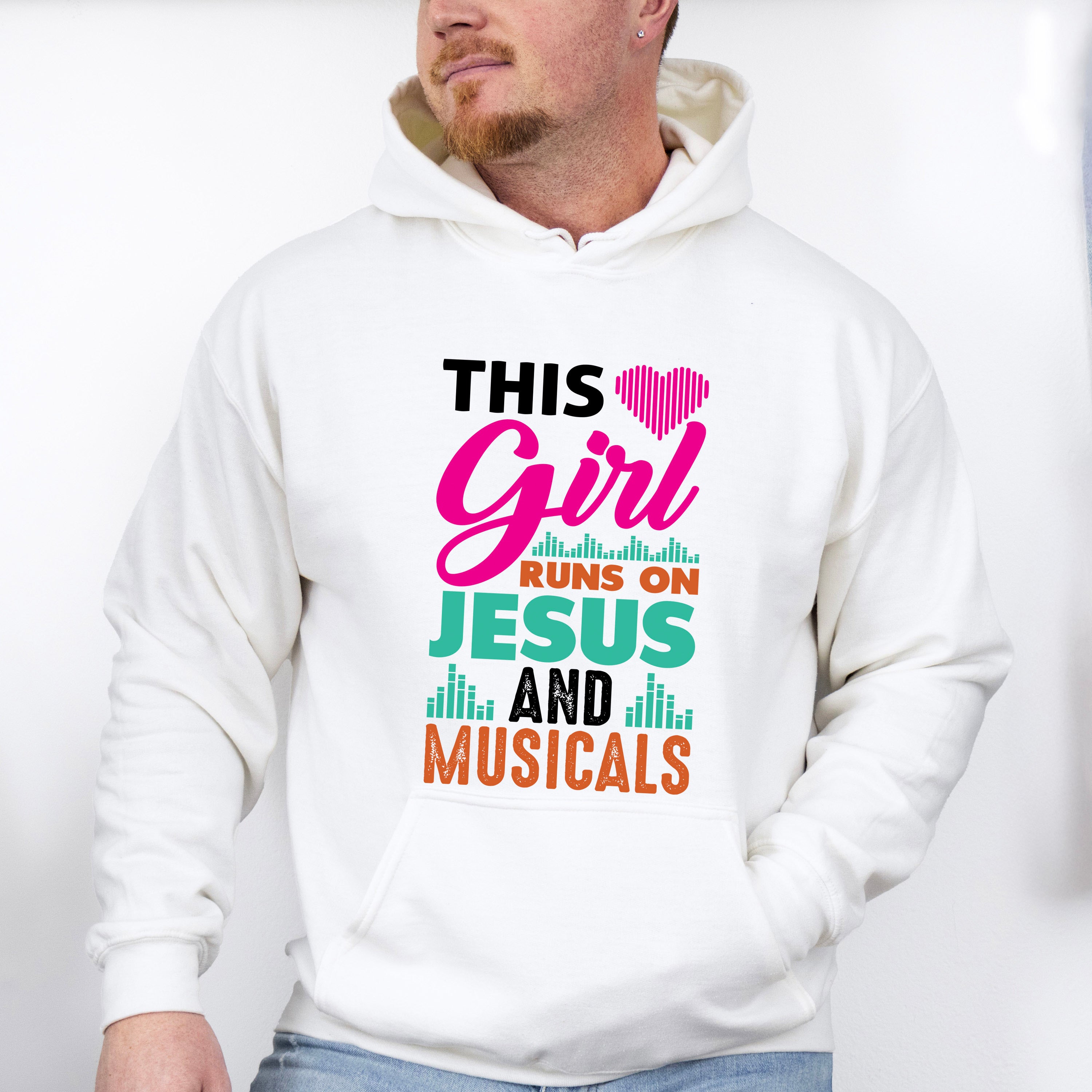 Jesus And Musicals - Singing Unisex Crewneck T-Shirt Sweatshirt Hoodie