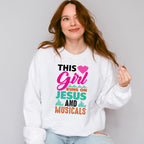 Jesus And Musicals - Singing Unisex Crewneck T-Shirt Sweatshirt Hoodie