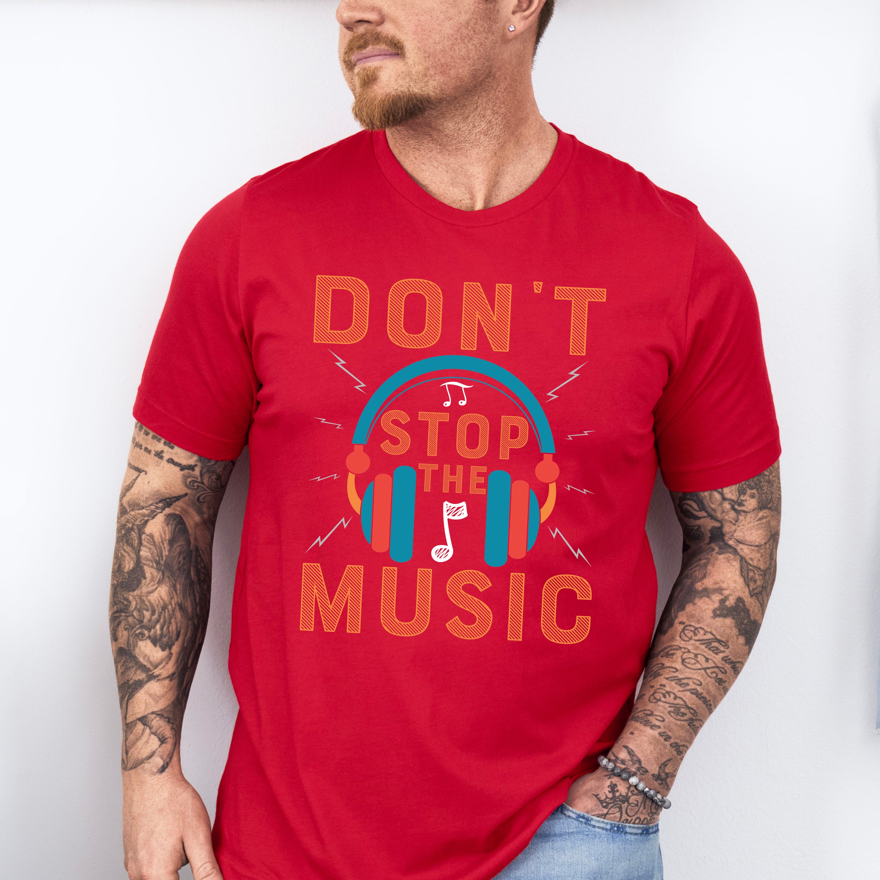Don't Stop The Music - Singing Unisex Crewneck T-Shirt Sweatshirt Hoodie