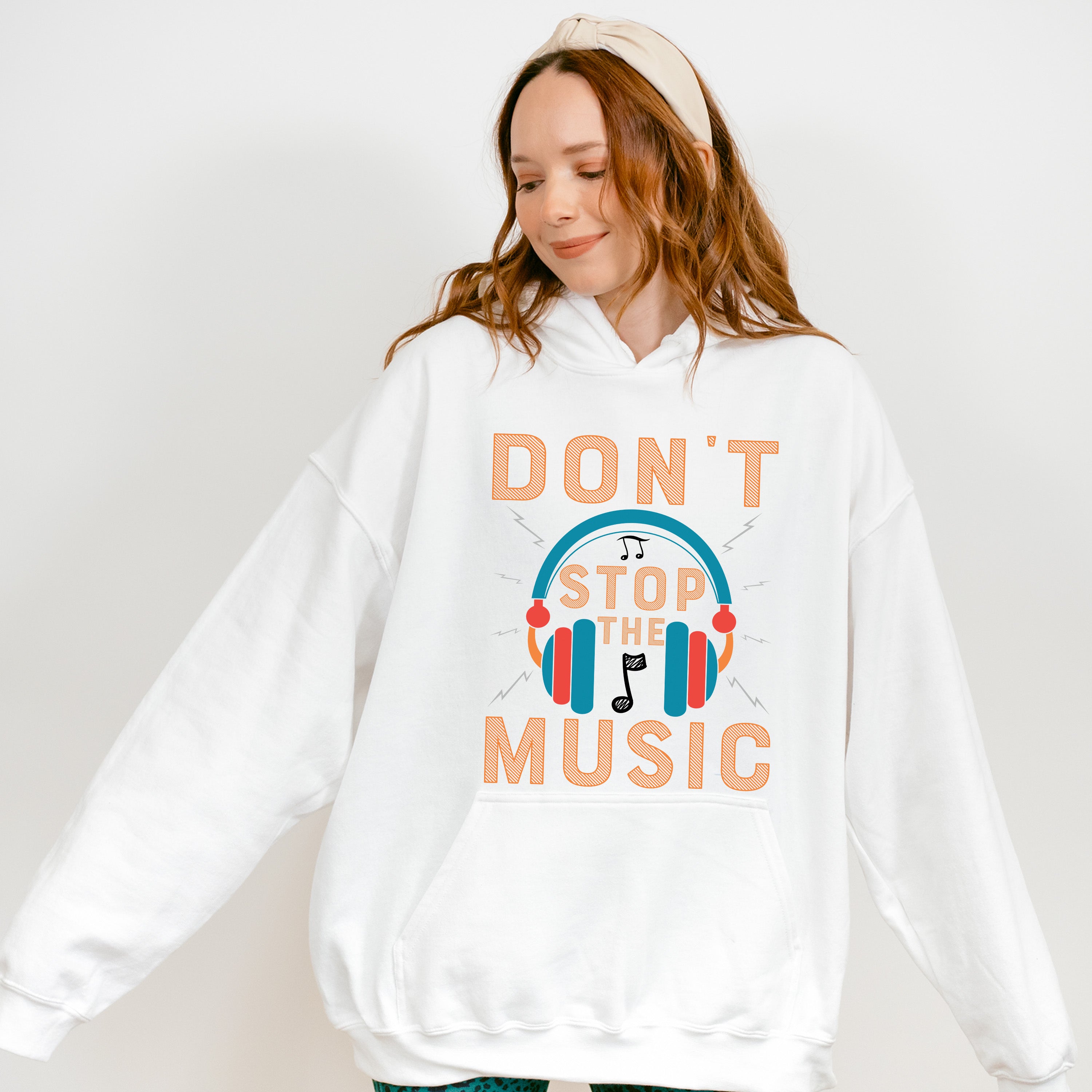 Don't Stop The Music - Singing Unisex Crewneck T-Shirt Sweatshirt Hoodie