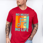 No Music No Life - Singing Unisex Crewneck T-Shirt Sweatshirt Hoodie