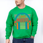 Love Music Headphones Design - Singing Unisex Crewneck T-Shirt Sweatshirt Hoodie