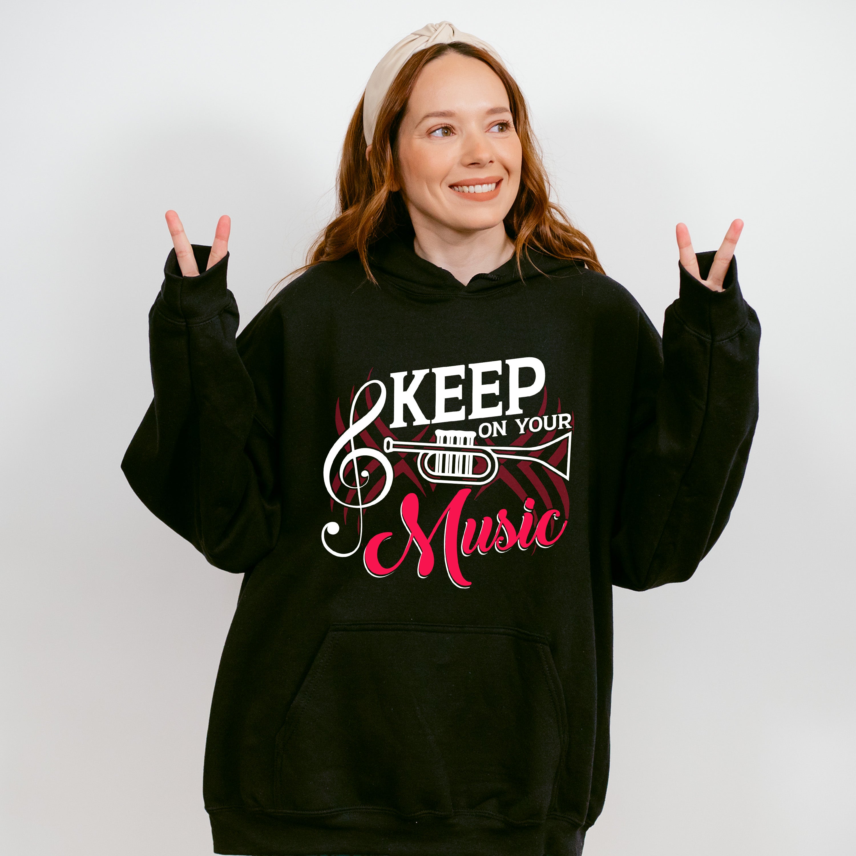 Keep On Your Music - Singing Unisex Crewneck T-Shirt Sweatshirt Hoodie