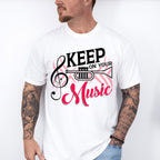 Keep On Your Music - Singing Unisex Crewneck T-Shirt Sweatshirt Hoodie