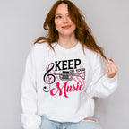 Keep On Your Music - Singing Unisex Crewneck T-Shirt Sweatshirt Hoodie