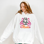 Better With Music - Singing Unisex Crewneck T-Shirt Sweatshirt Hoodie