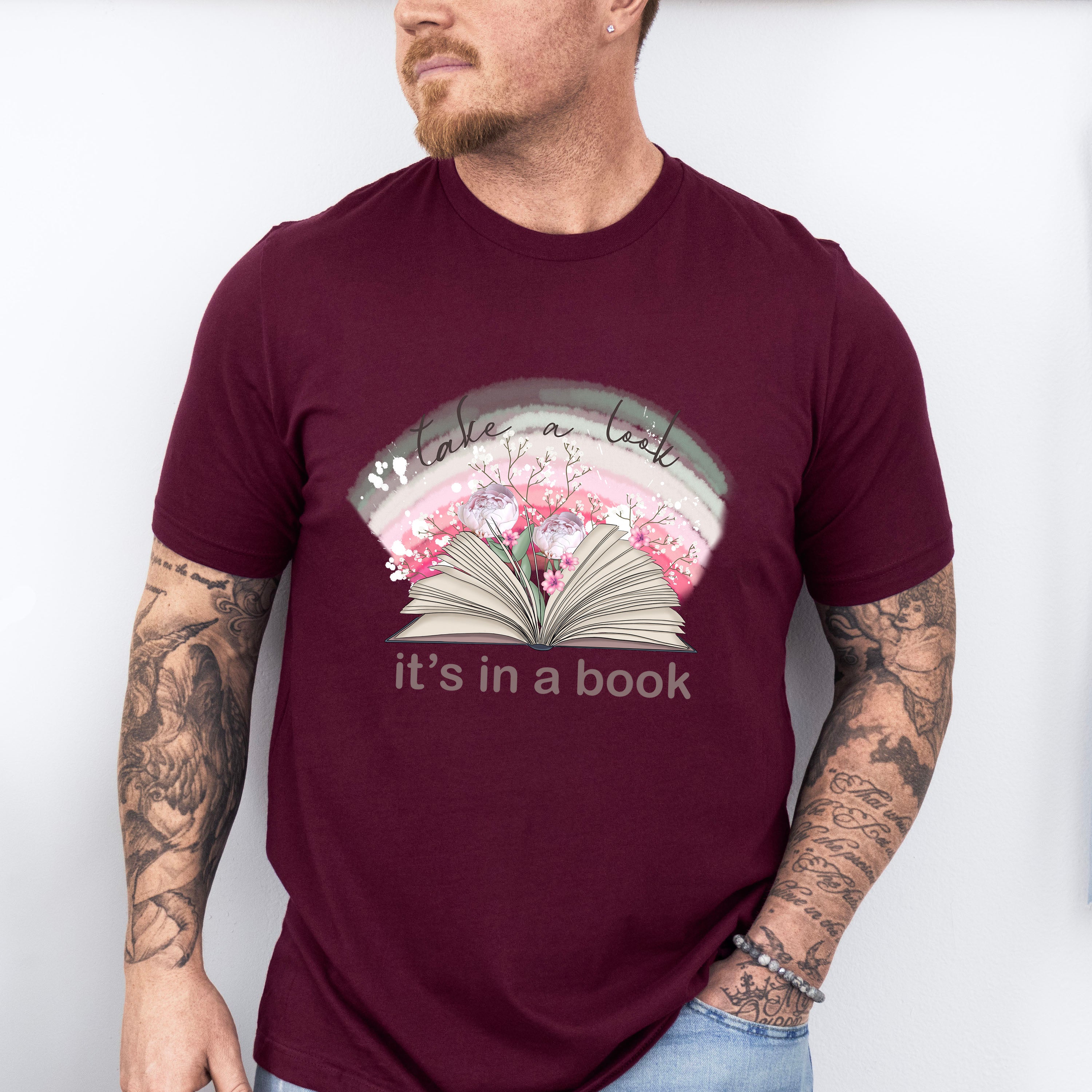 It's In A Book - Reading Unisex Crewneck T-Shirt Sweatshirt Hoodie