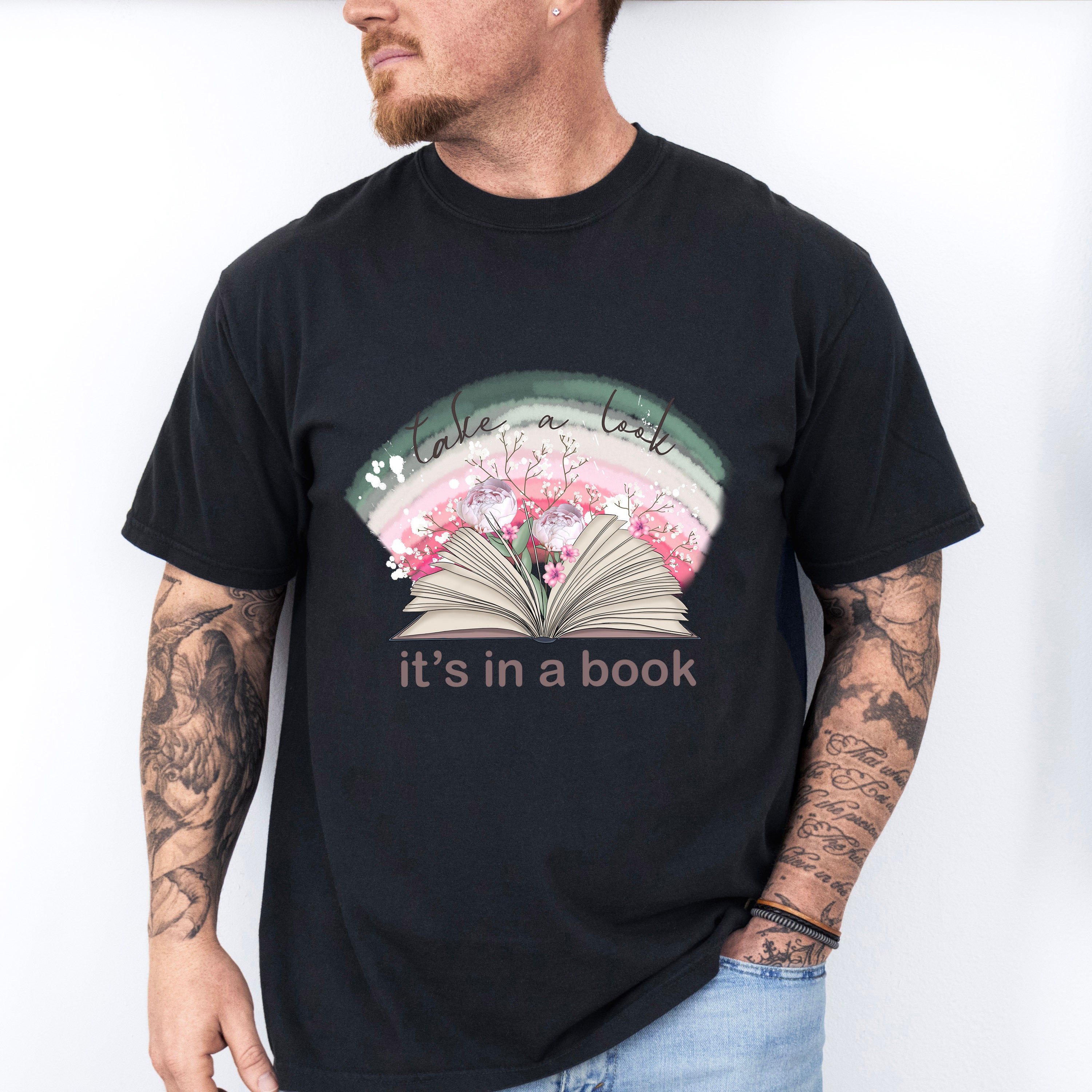 It's In A Book - Reading Unisex Crewneck T-Shirt Sweatshirt Hoodie