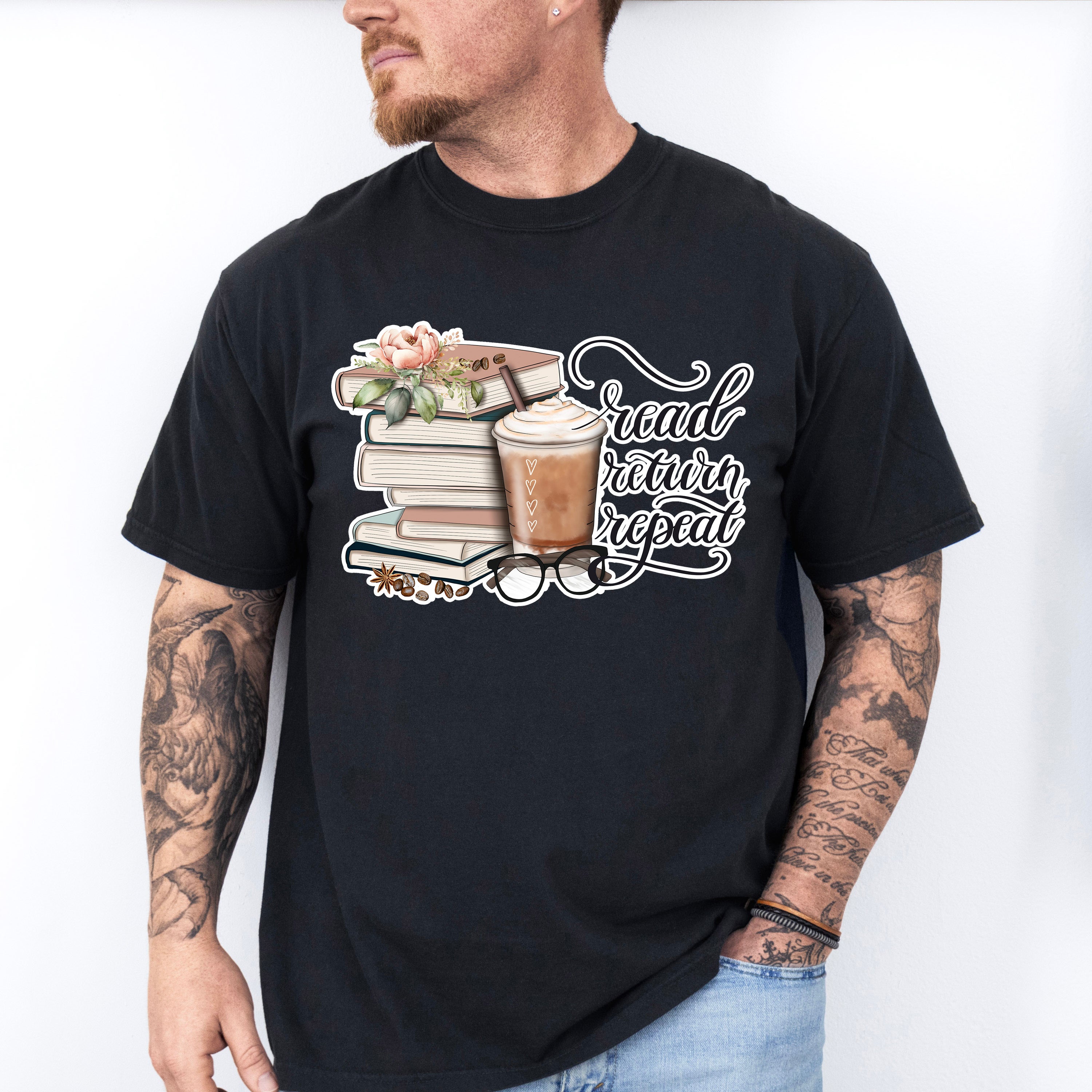 Read Return Repeat - Reading Unisex Crewneck T-Shirt Sweatshirt Hoodie