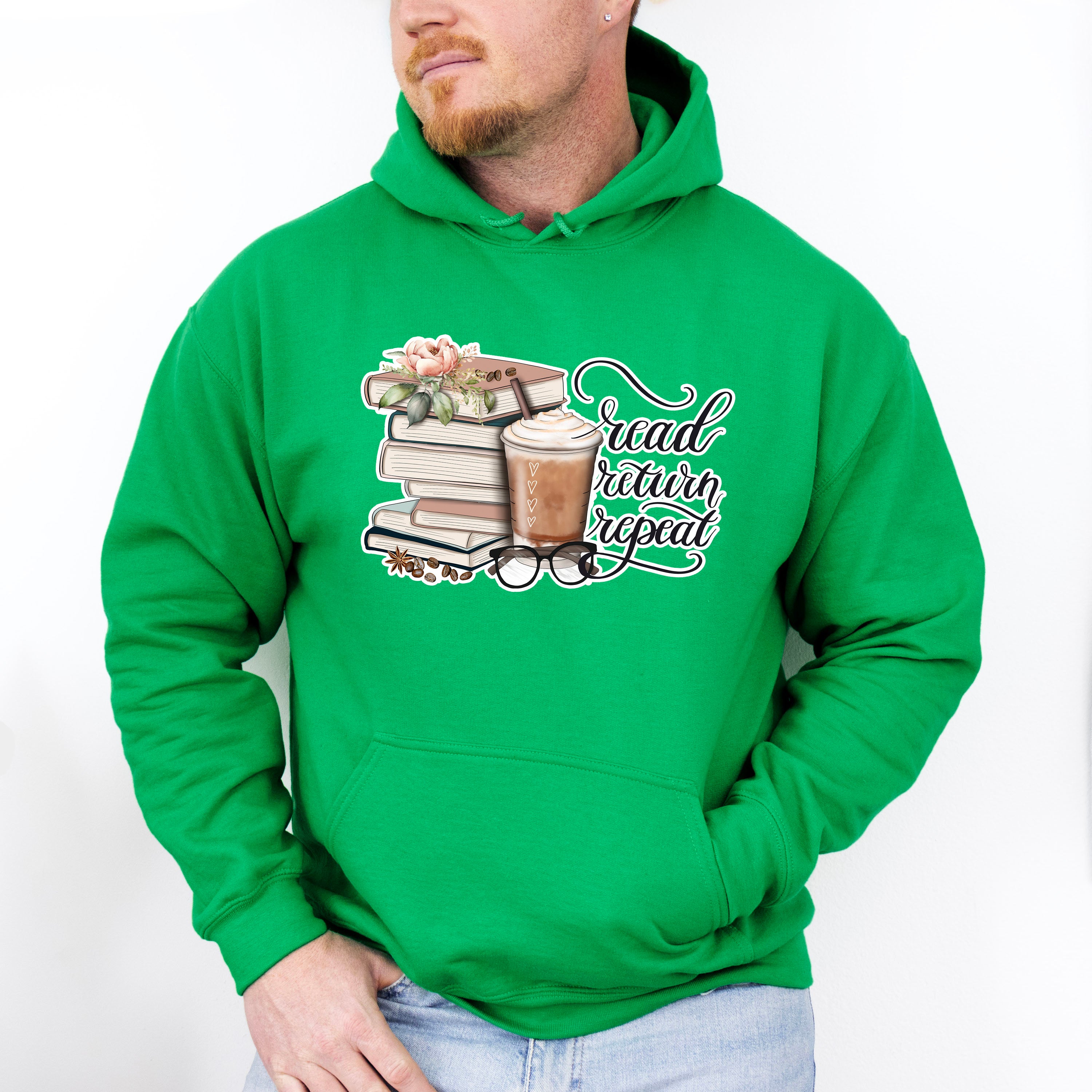 Read Return Repeat - Reading Unisex Crewneck T-Shirt Sweatshirt Hoodie