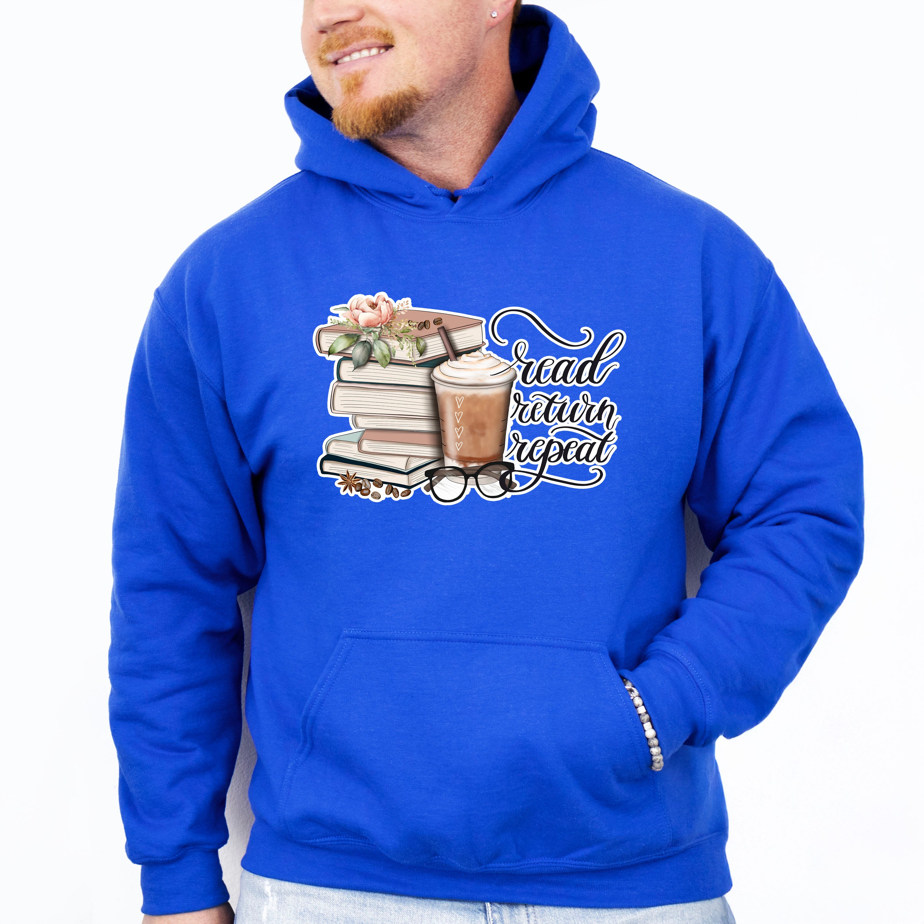 Read Return Repeat - Reading Unisex Crewneck T-Shirt Sweatshirt Hoodie