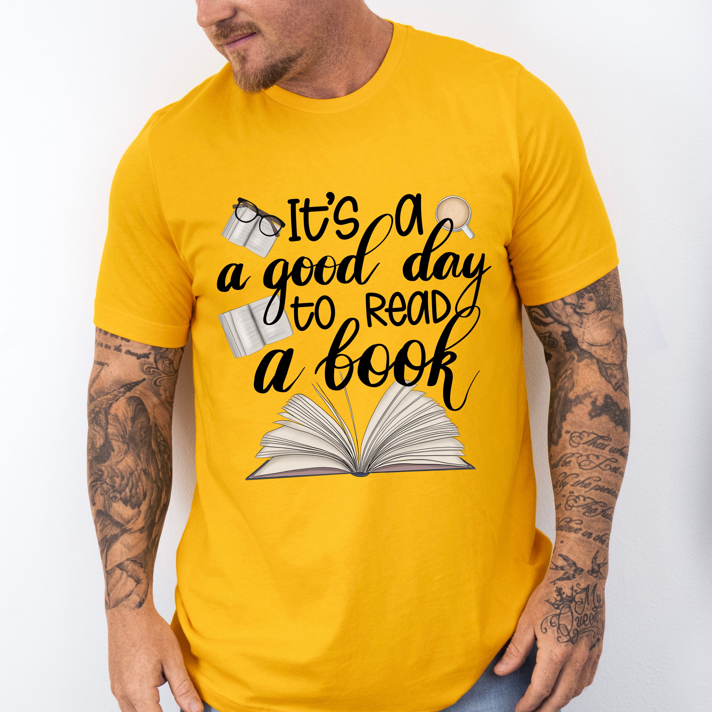 Good Day To Read A Book - Reading Unisex Crewneck T-Shirt Sweatshirt Hoodie