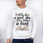 Good Day To Read A Book - Reading Unisex Crewneck T-Shirt Sweatshirt Hoodie