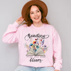Helps Your Mind Bloom - Reading Unisex Crewneck T-Shirt Sweatshirt Hoodie