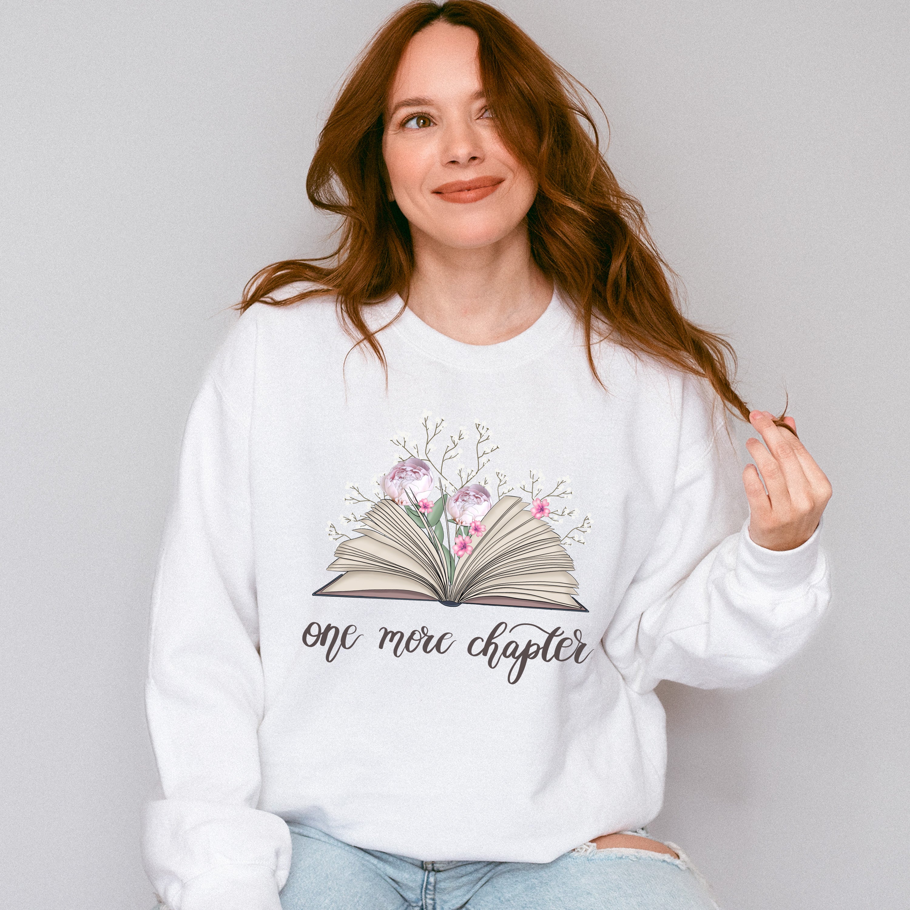 One More Chapter - Reading Unisex Crewneck T-Shirt Sweatshirt Hoodie