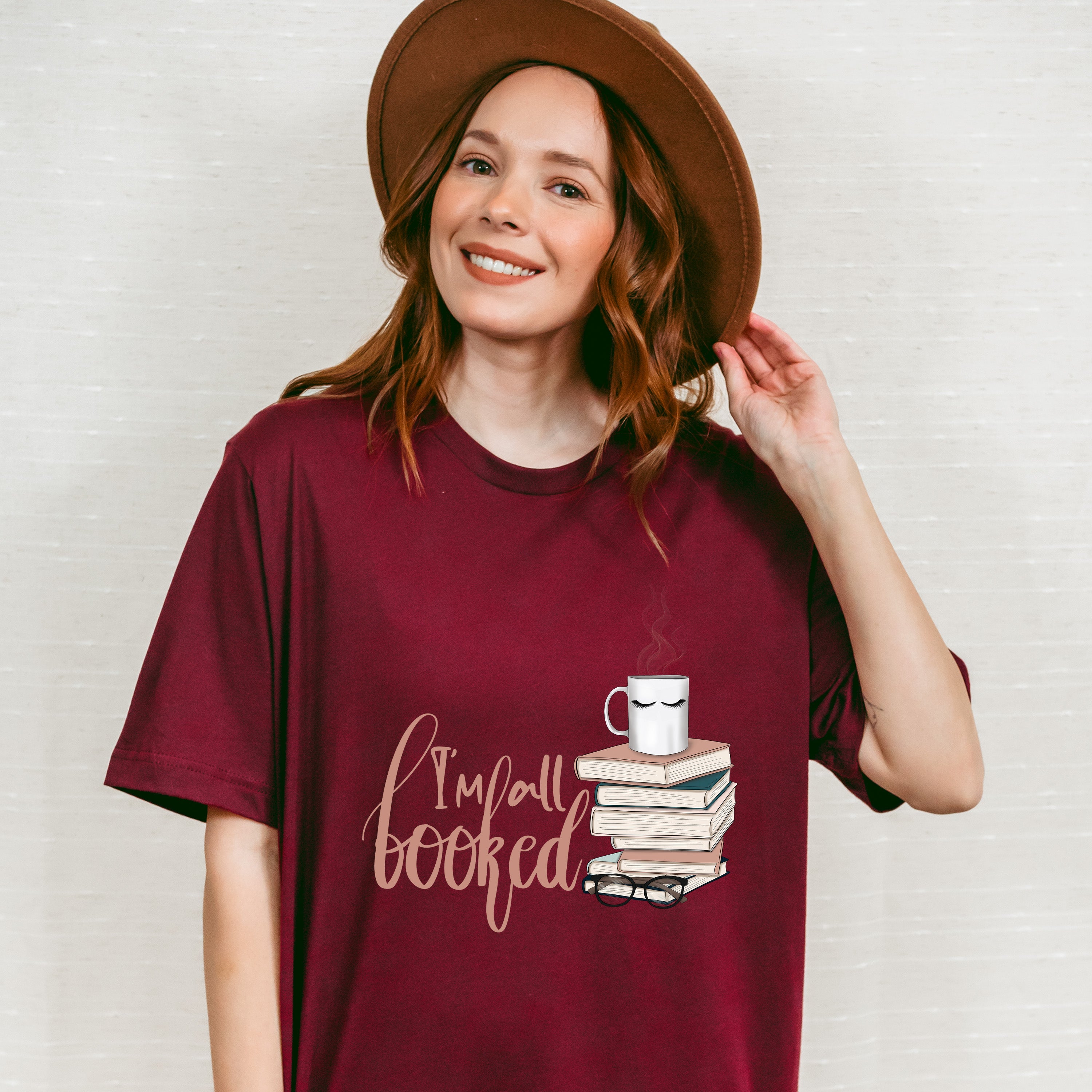 I'm All Booked - Reading Unisex Crewneck T-Shirt Sweatshirt Hoodie