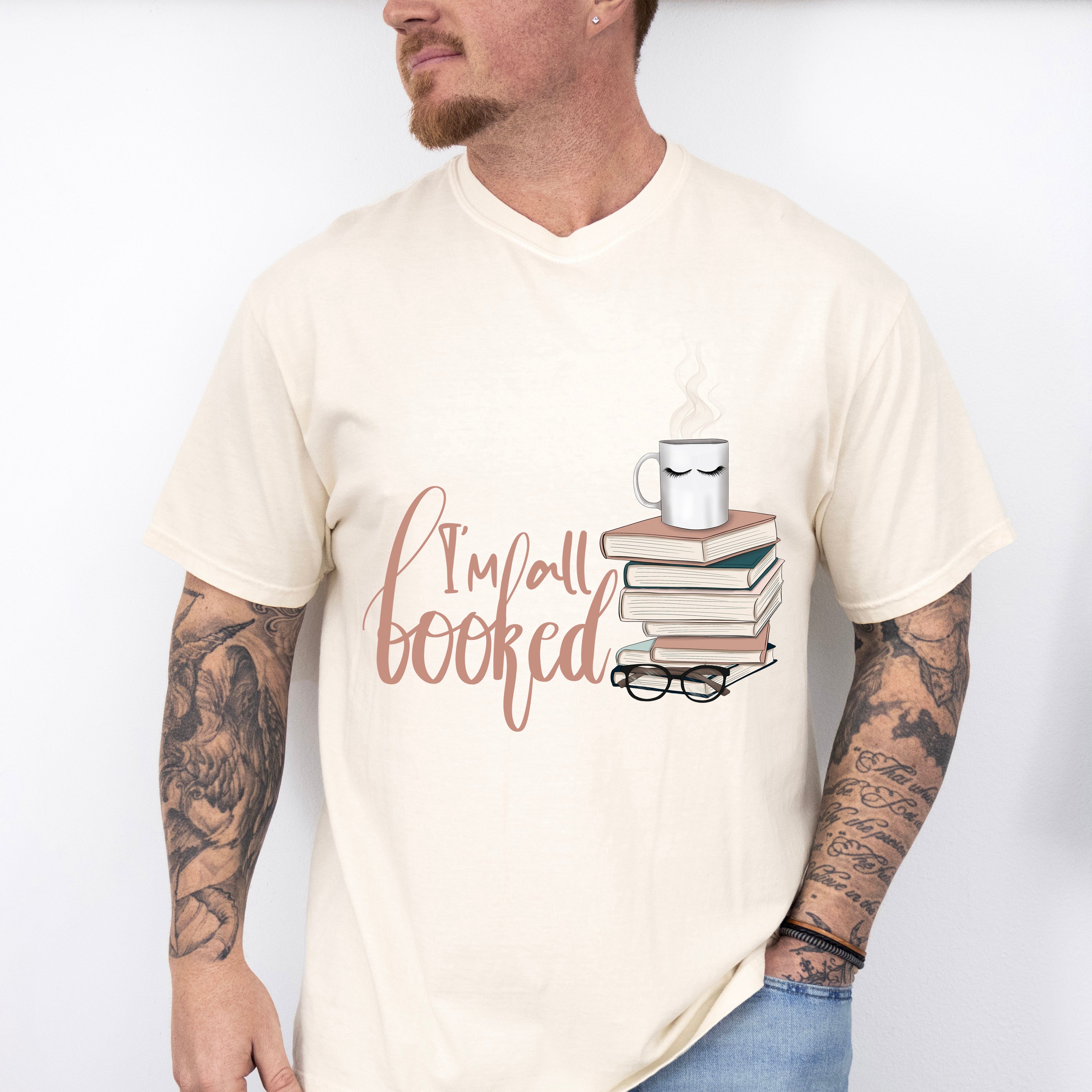 I'm All Booked - Reading Unisex Crewneck T-Shirt Sweatshirt Hoodie