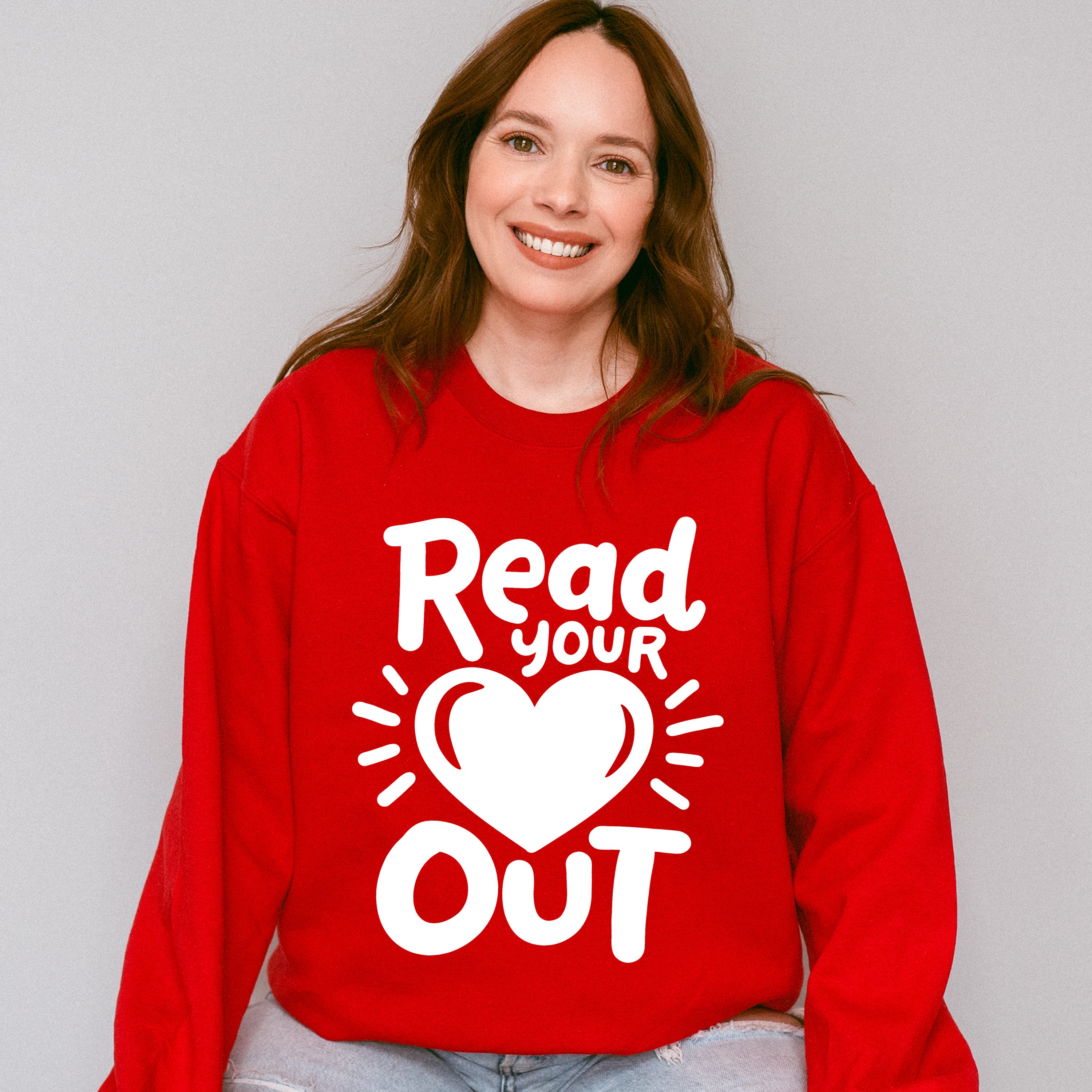Read Your Heart Out - Reading Unisex Crewneck T-Shirt Sweatshirt Hoodie