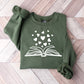 Book Heart Design - Reading Unisex Crewneck T-Shirt Sweatshirt Hoodie