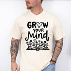 Grow Your Mind - Reading Unisex Crewneck T-Shirt Sweatshirt Hoodie