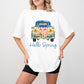 Hello Spring Truck - Spring Unisex Crewneck T-Shirt Sweatshirt Hoodie