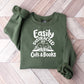 Cats And Books - Reading Unisex Crewneck T-Shirt Sweatshirt Hoodie