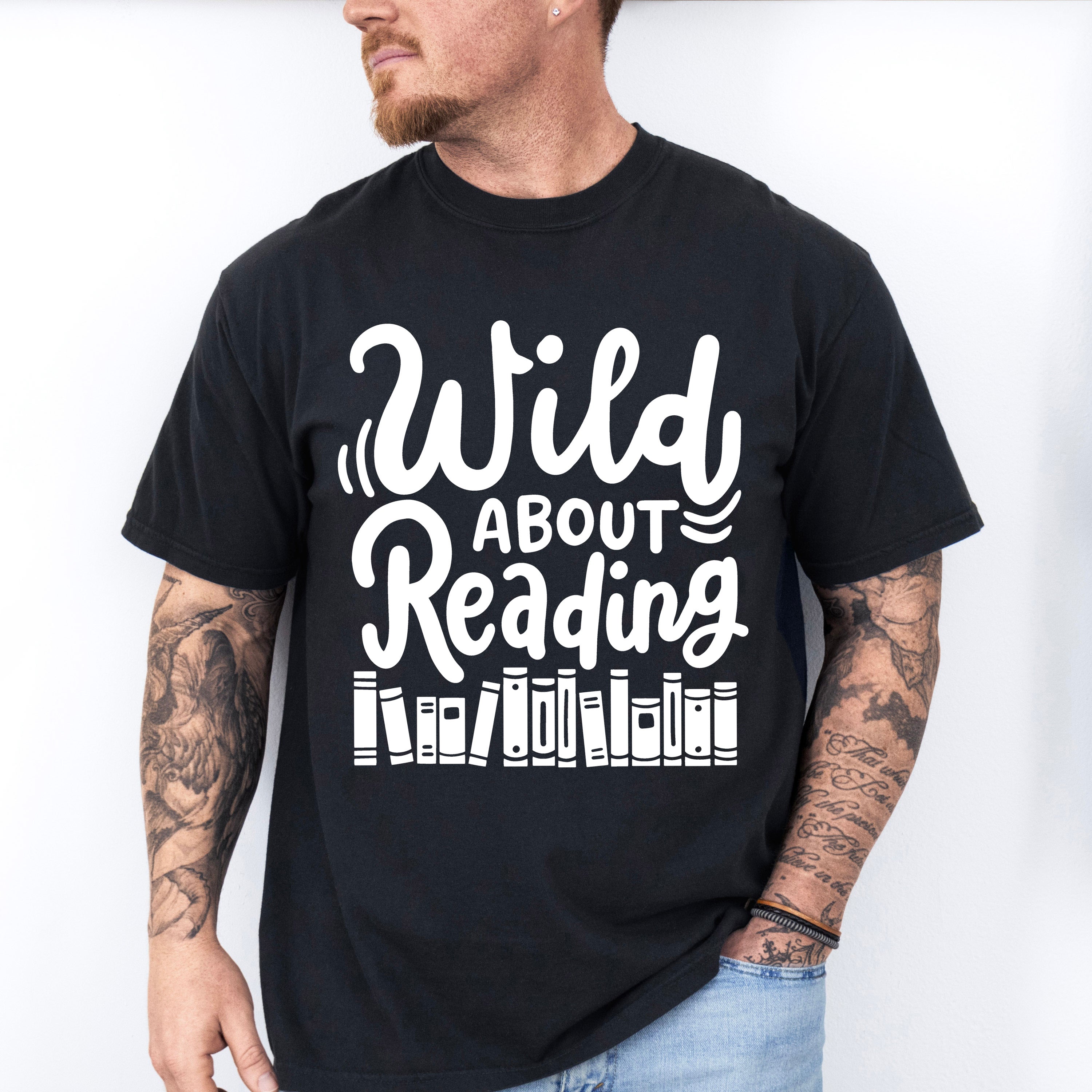 Wild About Reading - Reading Unisex Crewneck T-Shirt Sweatshirt Hoodie