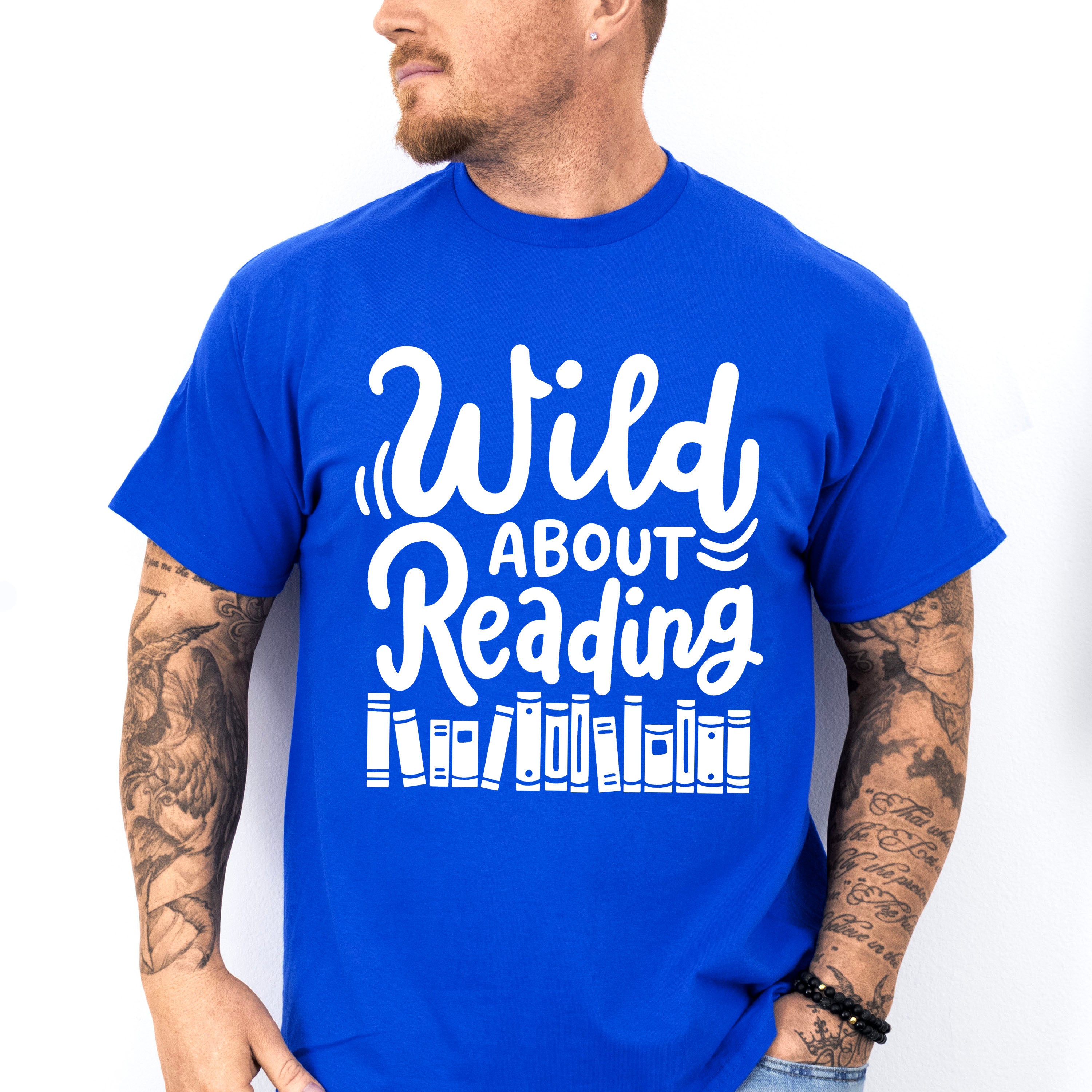 Wild About Reading - Reading Unisex Crewneck T-Shirt Sweatshirt Hoodie