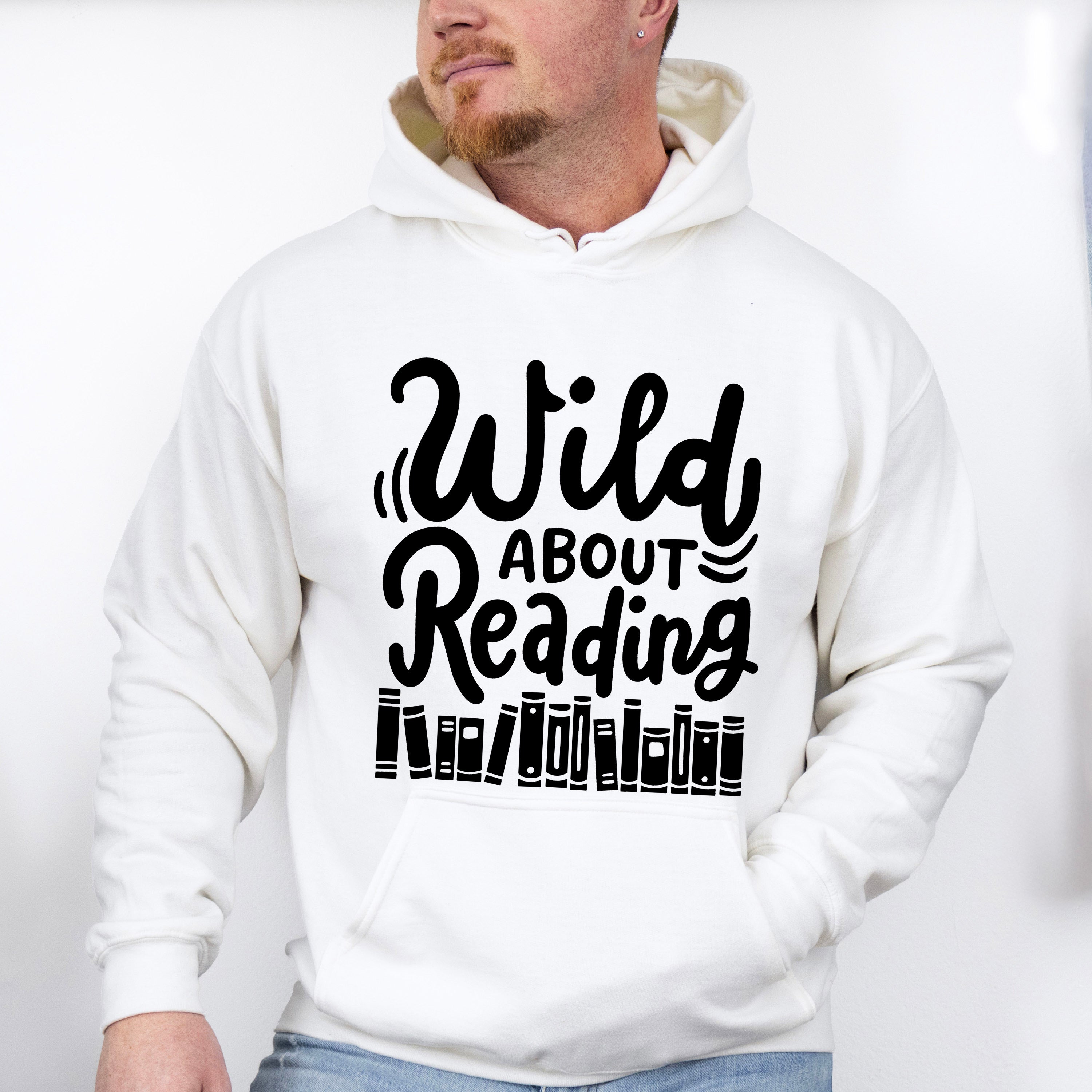 Wild About Reading - Reading Unisex Crewneck T-Shirt Sweatshirt Hoodie