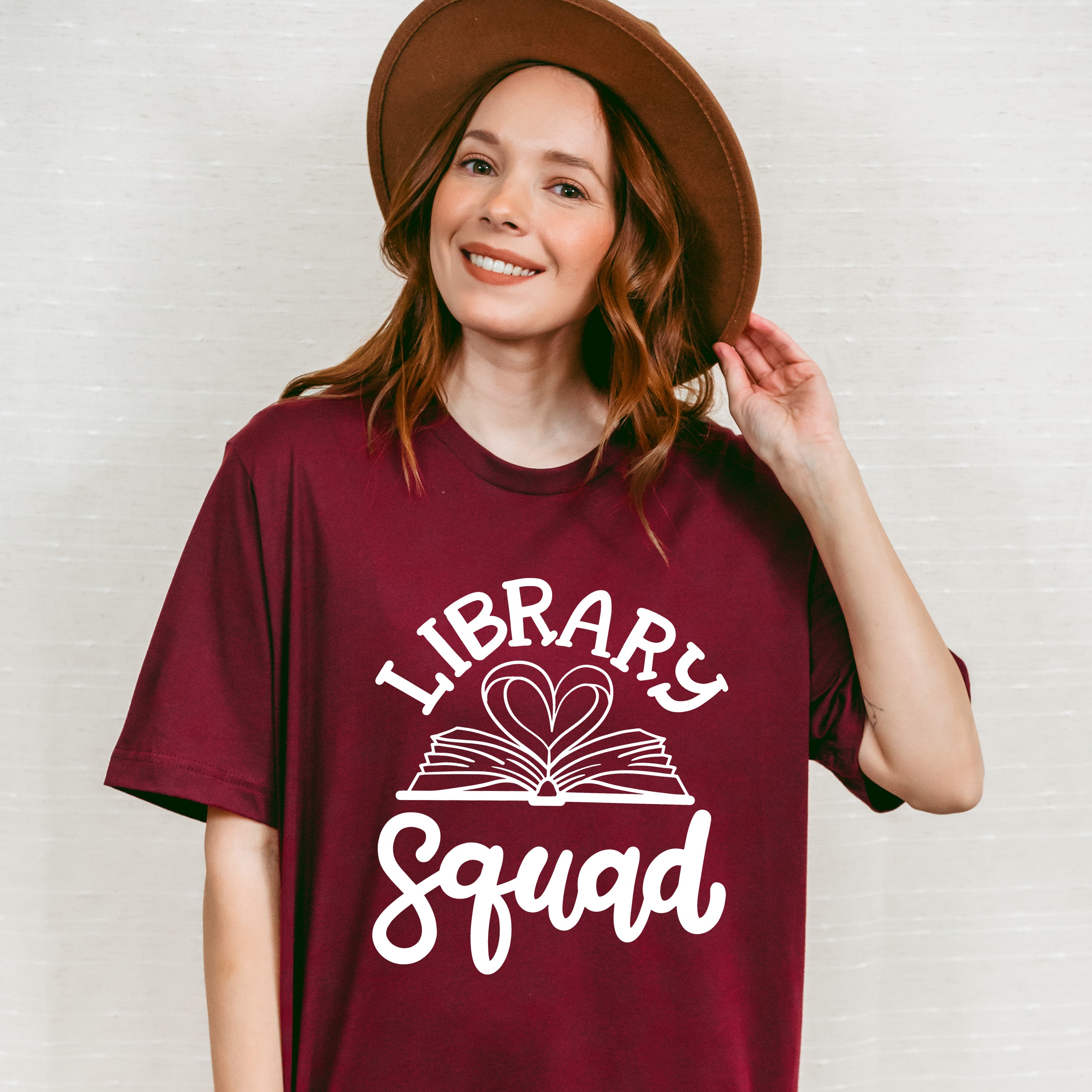 Library Squad - Reading Unisex Crewneck T-Shirt Sweatshirt Hoodie