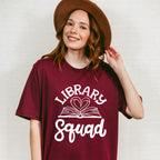 Library Squad - Reading Unisex Crewneck T-Shirt Sweatshirt Hoodie