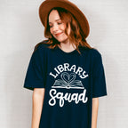 Library Squad - Reading Unisex Crewneck T-Shirt Sweatshirt Hoodie