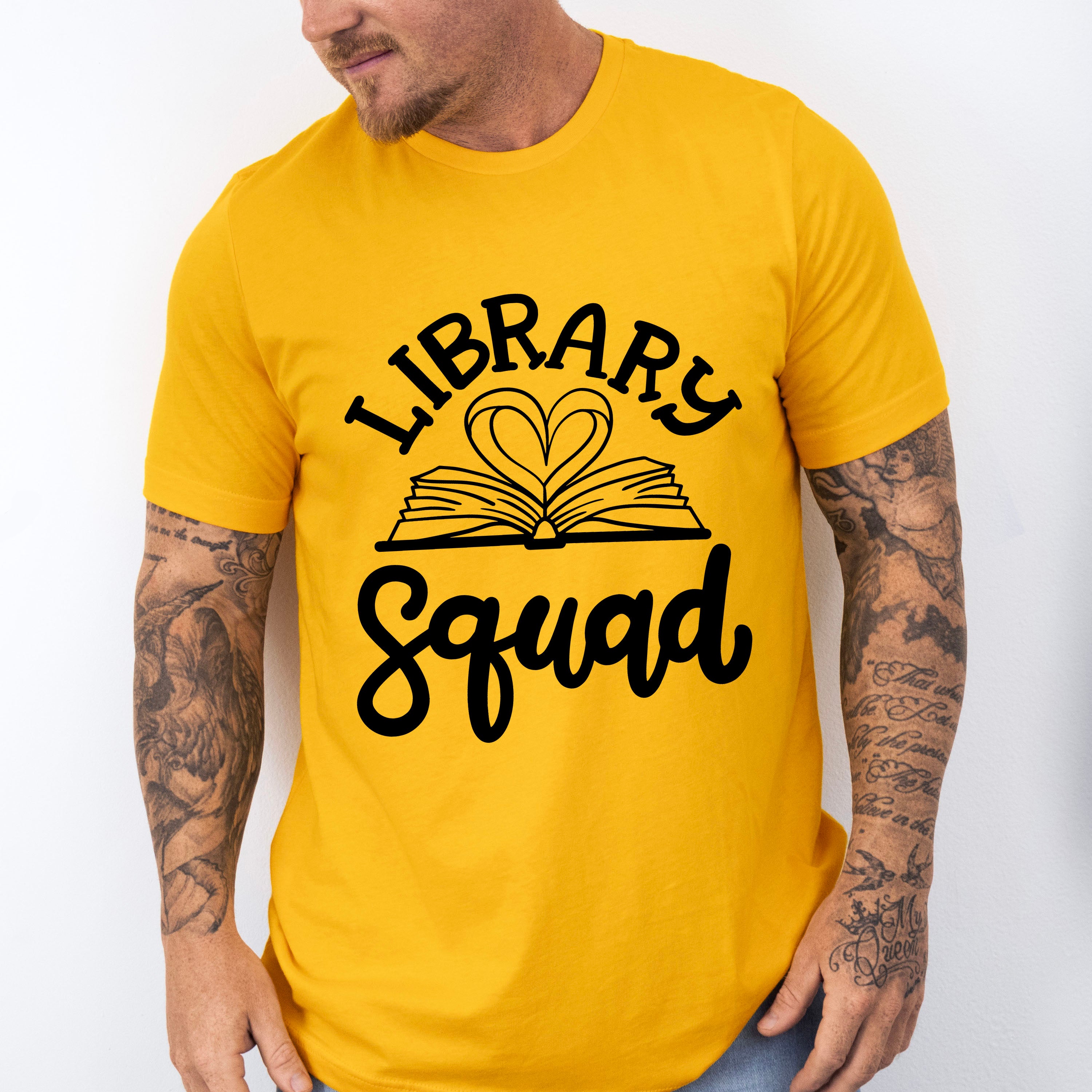 Library Squad - Reading Unisex Crewneck T-Shirt Sweatshirt Hoodie
