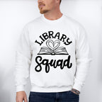 Library Squad - Reading Unisex Crewneck T-Shirt Sweatshirt Hoodie